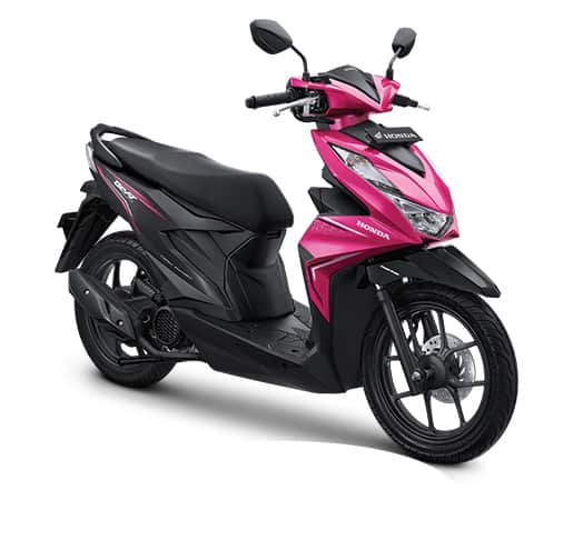 Daftar Harga Terbaru 2020 All New Honda BeAT CBS-ISS-Fusion-Magenta-Black