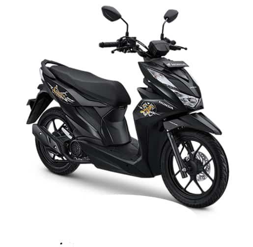 Daftar Harga Terbaru 2020 All New Honda BeAT Street-Black rekomendasi motor untuk keluarga