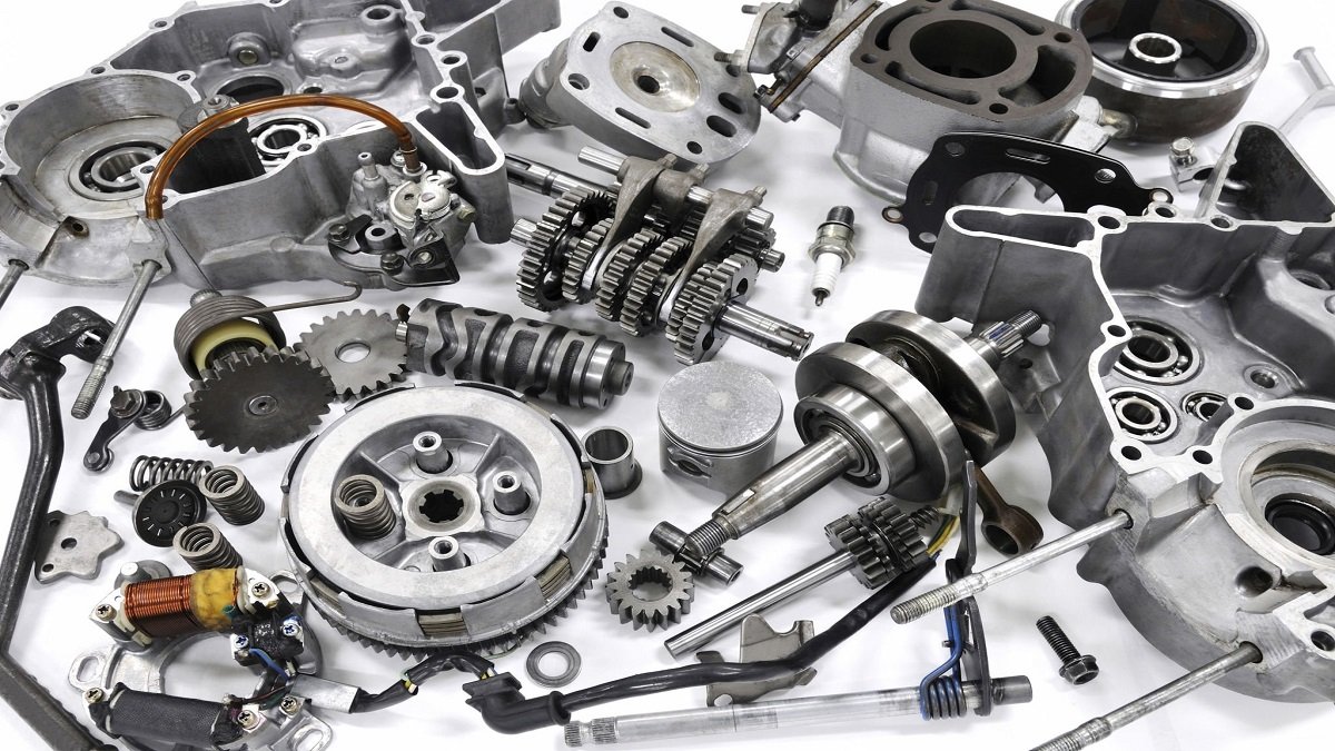 sparepart motor adalah