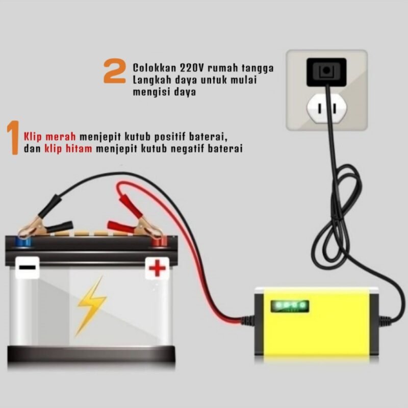 Harga cas aki motor