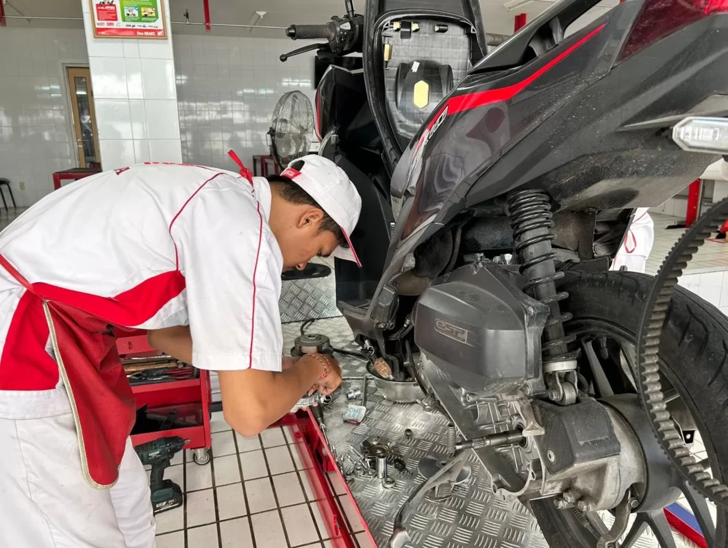 biaya servis motor honda