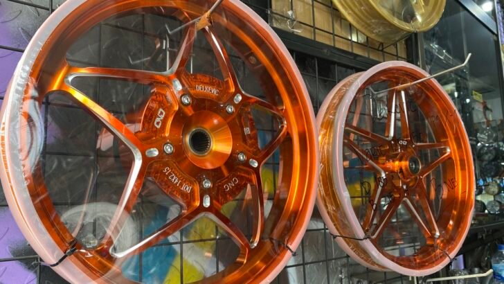 ganti velg motor